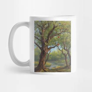 Apple Picture Meadow Beautiful Vintage Retro Mug